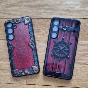 S25 Samsung Galaxy  Nautical and Rustic Wood Look Phone Cases - NEW